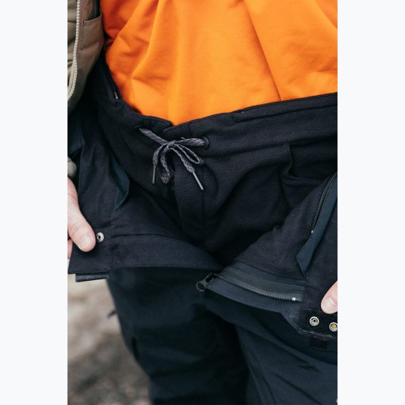 Pantaloni da snowboard da uomo 686 Smarty 3-in-1 Cargo nero 11