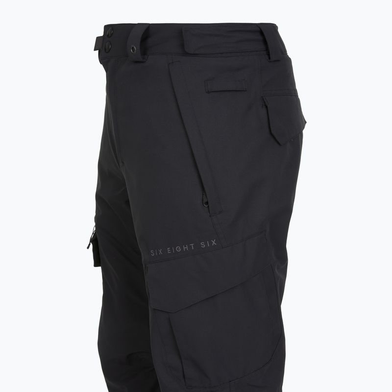 Pantaloni da snowboard da uomo 686 Smarty 3-in-1 Cargo nero 9