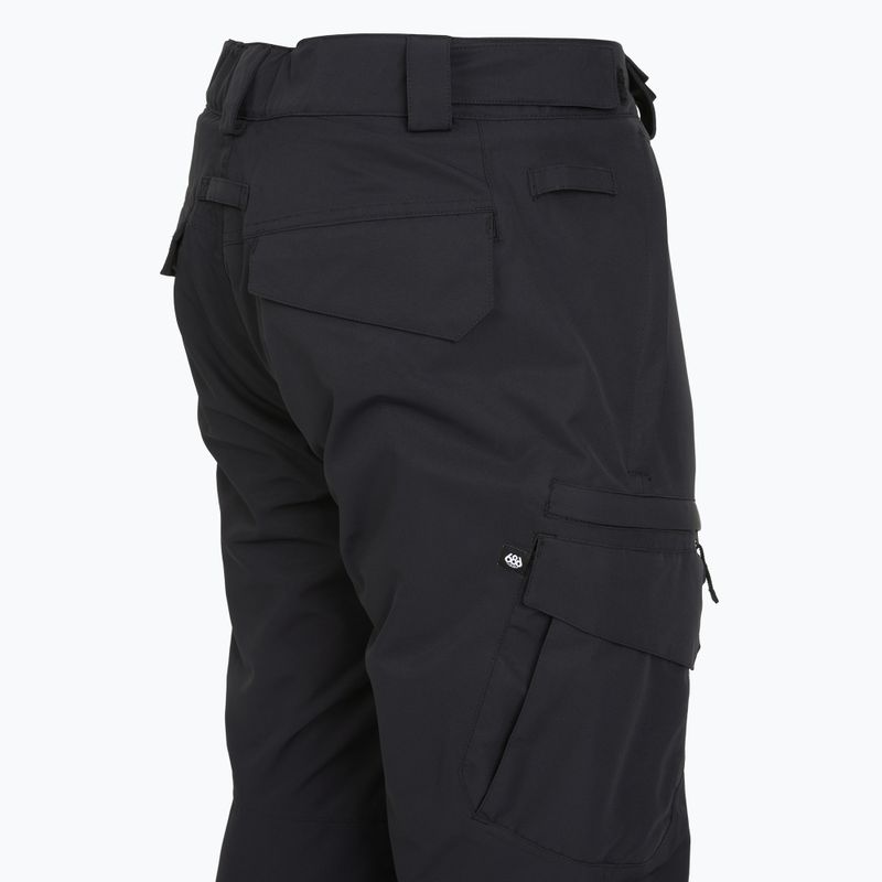 Pantaloni da snowboard da uomo 686 Smarty 3-in-1 Cargo nero 10