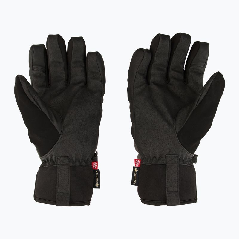 Guanti da snowboard da uomo 686 Gore-Tex Linear Under Cuff nero 3