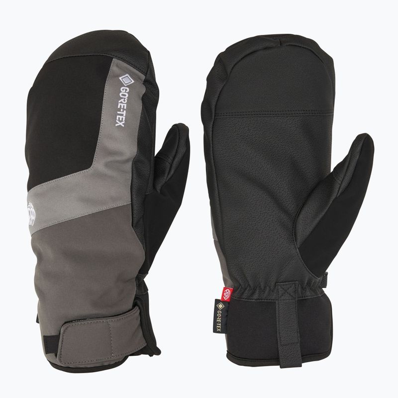 Guanto da snowboard da uomo 686 Gore-Tex Linear Under Cuff Mitt antracite
