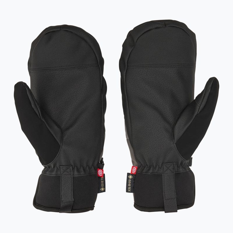 Guanto da snowboard da uomo 686 Gore-Tex Linear Under Cuff Mitt antracite 3