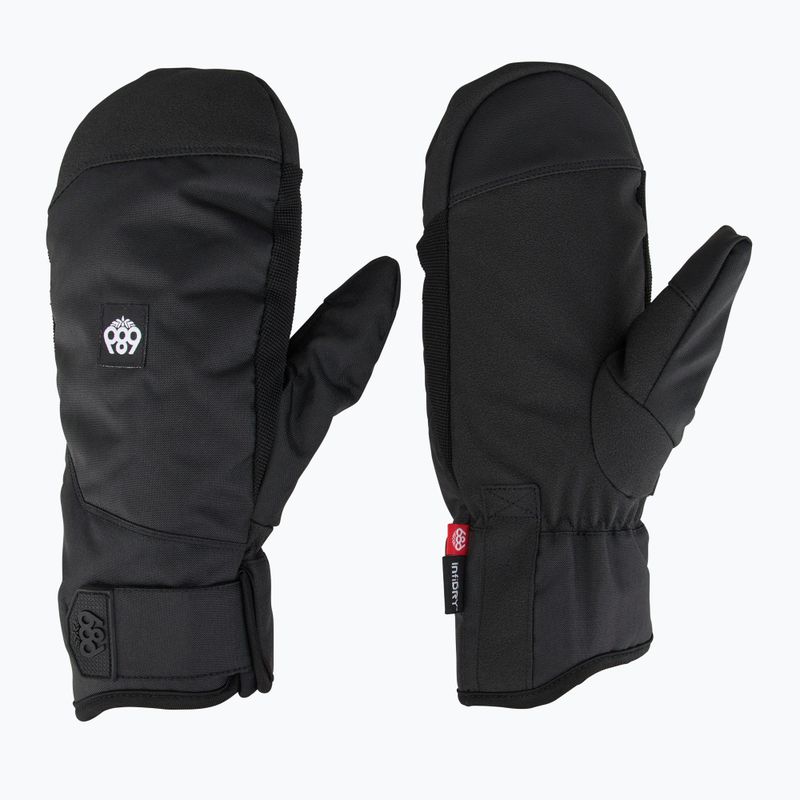Guanti da snowboard da uomo 686 Primer Mitt nero