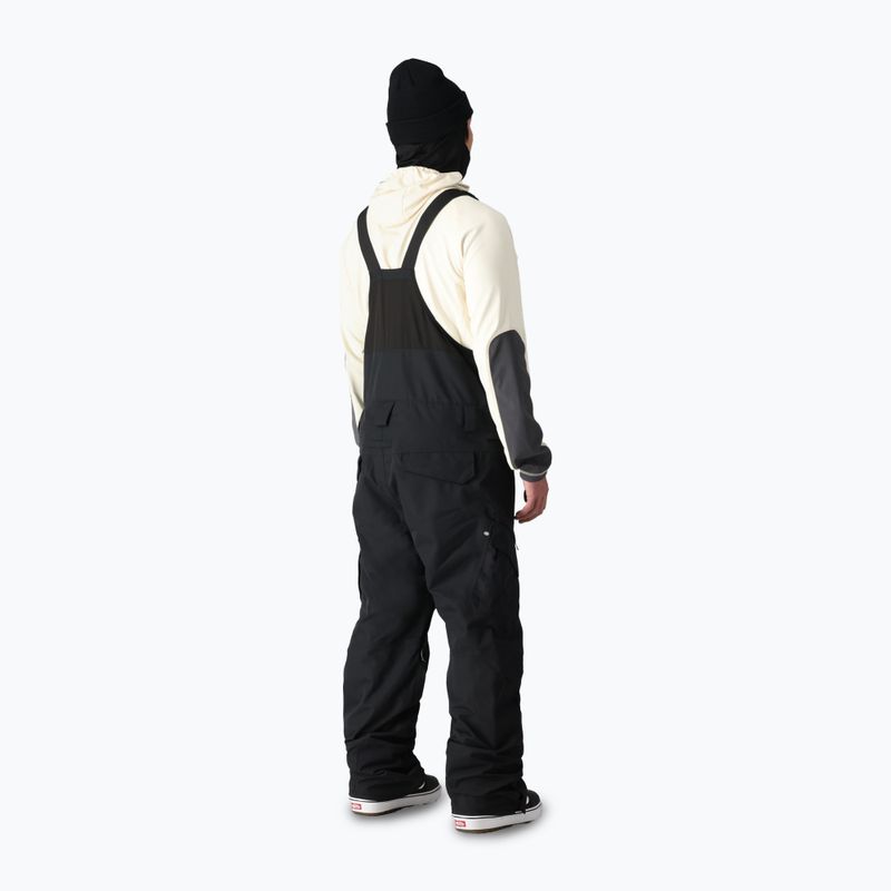 Pantaloni da snowboard da uomo 686 Smarty 3-in-1 Cargo Bib nero 3