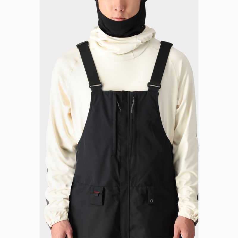 Pantaloni da snowboard da uomo 686 Smarty 3-in-1 Cargo Bib nero 4