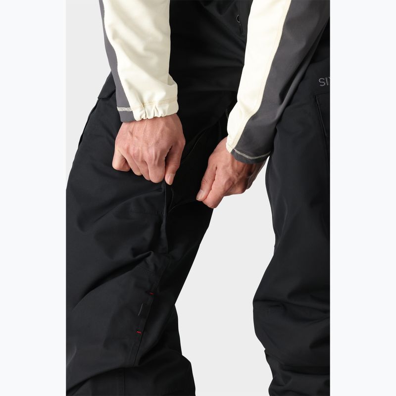 Pantaloni da snowboard da uomo 686 Smarty 3-in-1 Cargo Bib nero 5