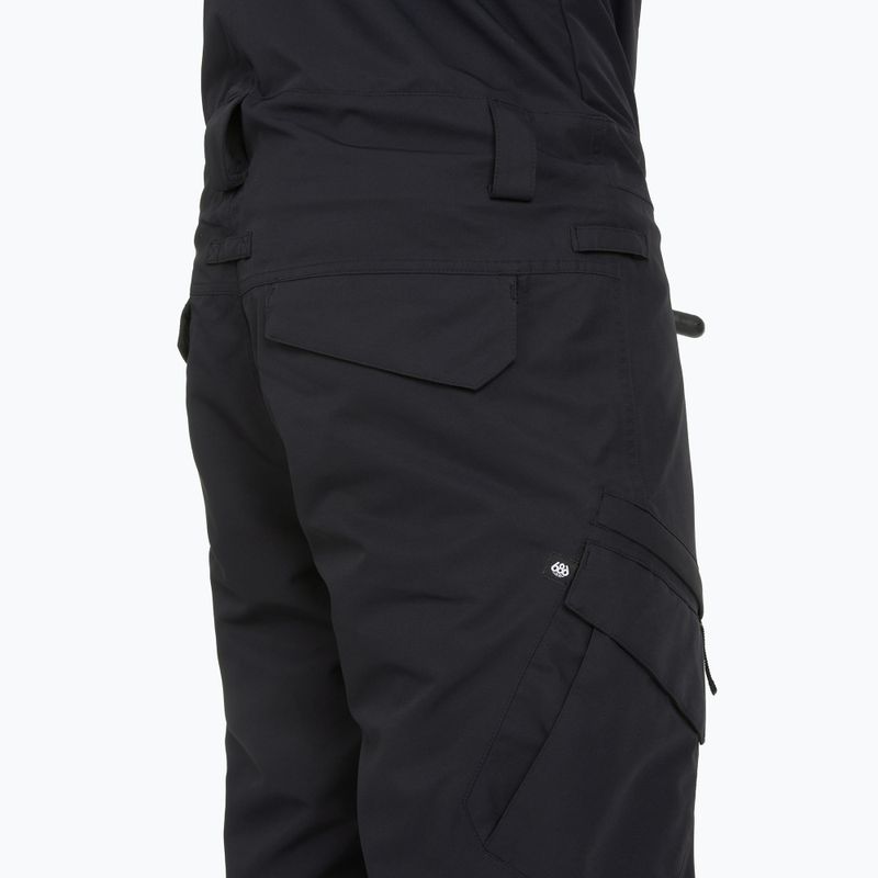 Pantaloni da snowboard da uomo 686 Smarty 3-in-1 Cargo Bib nero 11