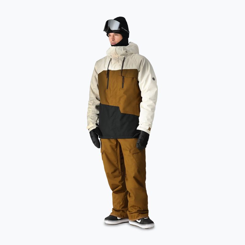 Giacca da snowboard 686 Geo birch wash colourblock da uomo 2