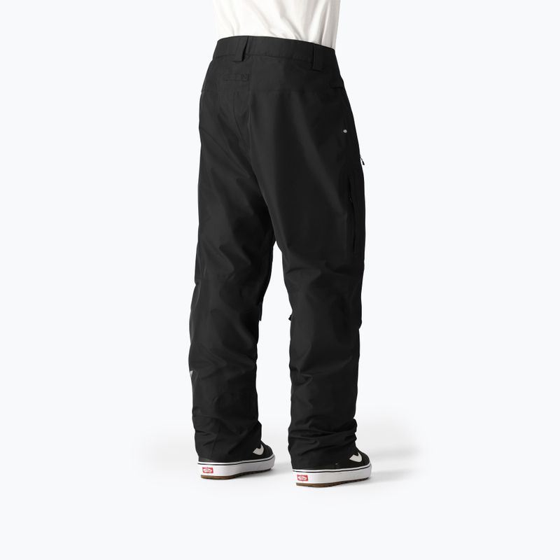 Pantaloni da snowboard 686 Gore-Tex Core Insulated da uomo, nero 3
