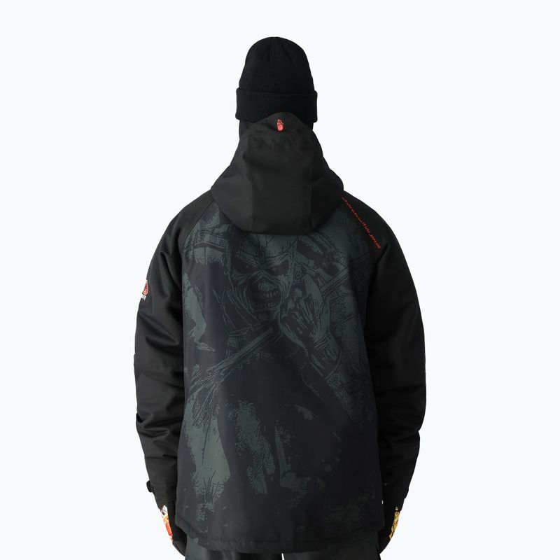 Giacca da snowboard 686 Geo iron maden trooper uomo nero 3
