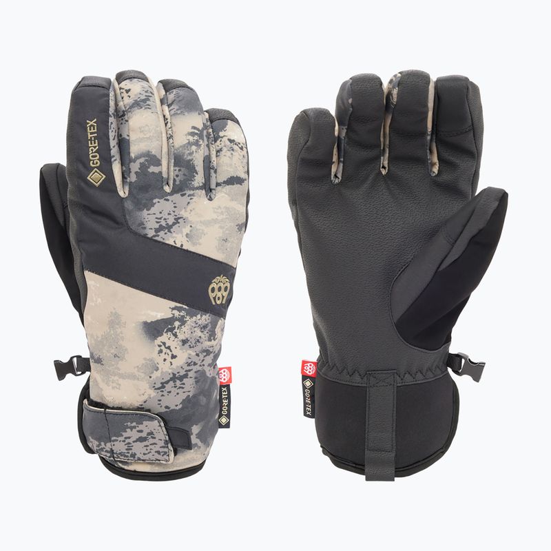 Guanti da snowboard 686 Gore-Tex Linear Under Cuff da uomo emisfero salvia