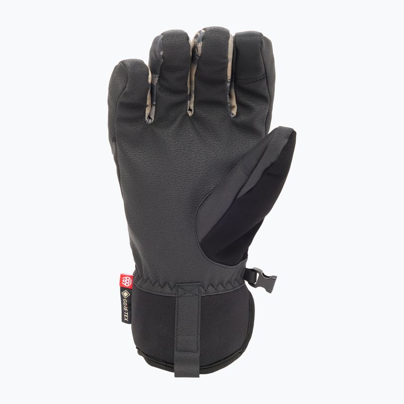 Guanti da snowboard 686 Gore-Tex Linear Under Cuff da uomo emisfero salvia 3