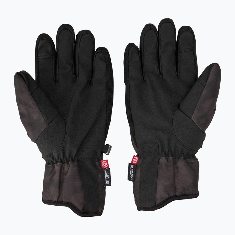 Guanti da snowboard 686 Primer iron maiden eddies nero 3