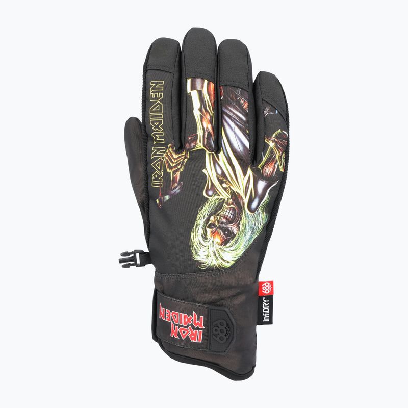 Guanti da snowboard 686 Primer iron maiden eddies nero 7