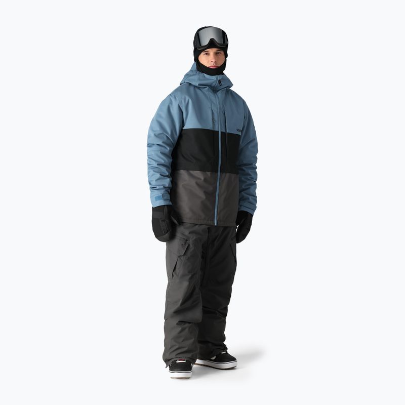 Giacca da snowboard da uomo 686 Smarty 3-in-1 Form stellar blue colourblock 2