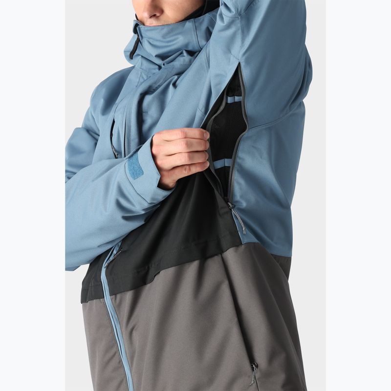 Giacca da snowboard da uomo 686 Smarty 3-in-1 Form stellar blue colourblock 5