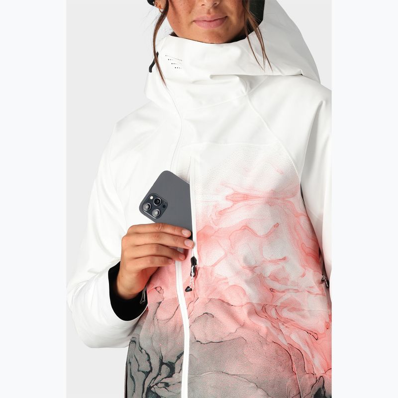 Giacca da snowboard donna 686 Hydra white cypress cloudbreak 6