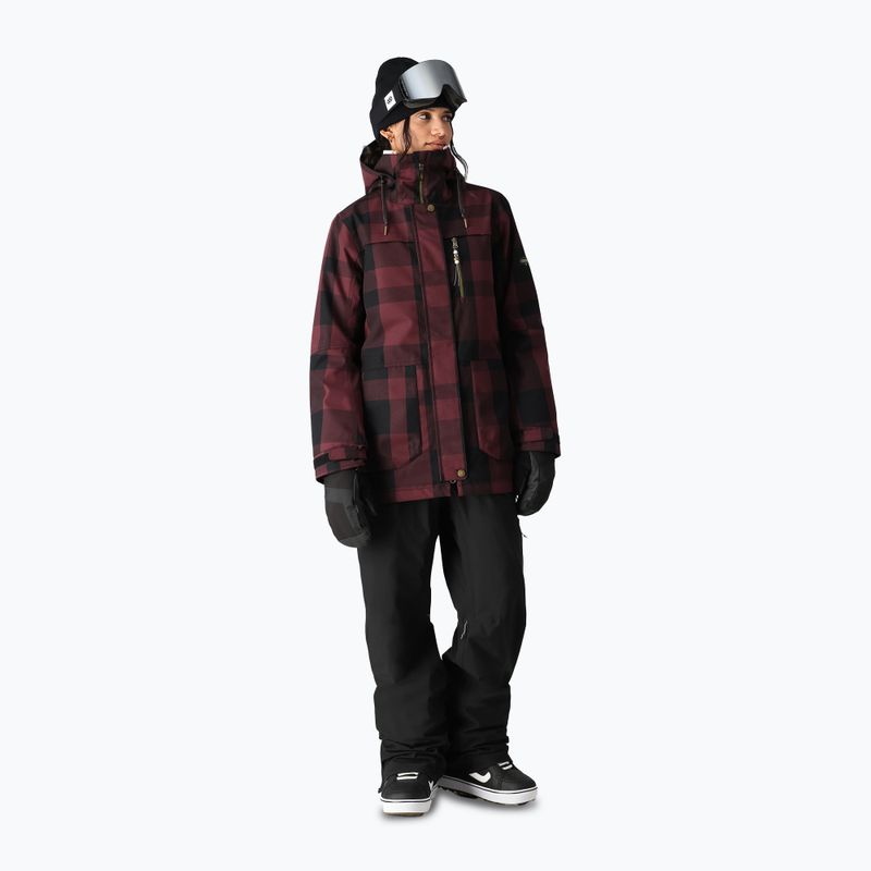 Giacca da snowboard da donna 686 Spirit sassafras plaid 2