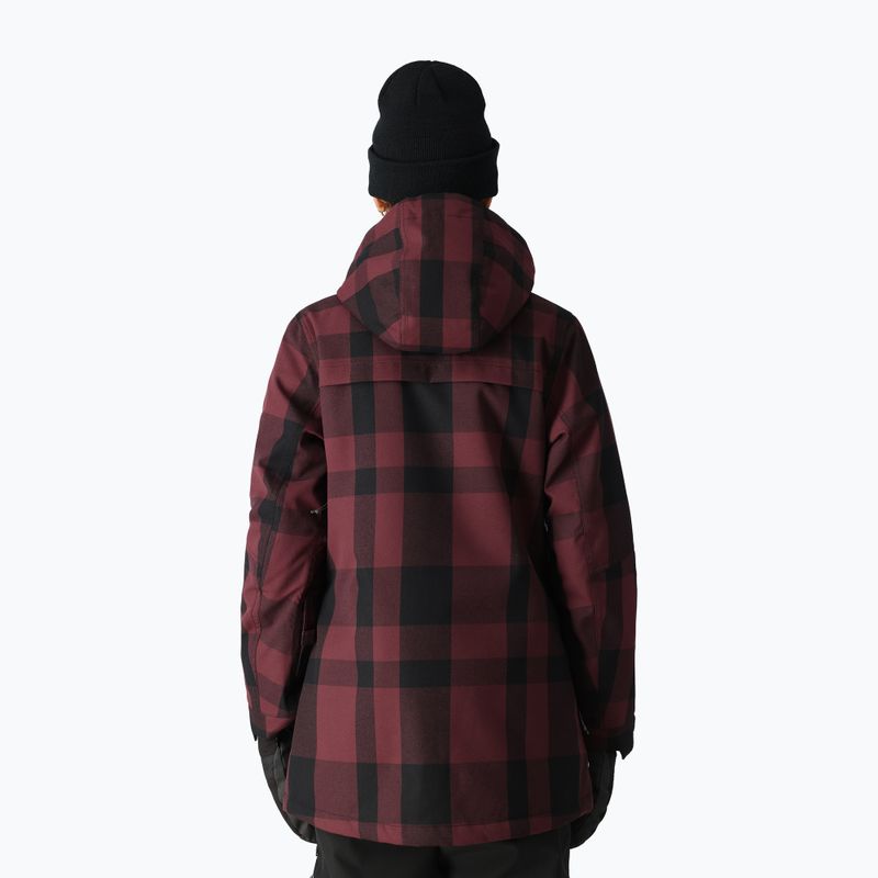 Giacca da snowboard da donna 686 Spirit sassafras plaid 3