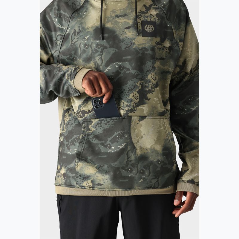 Felpa da snowboard 686 Bonded Fleece da uomo 4