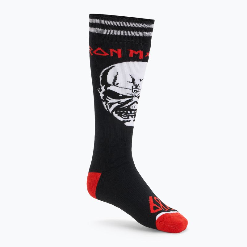 Calze da snowboard da uomo 686 Iron Maiden nero/giallo 2
