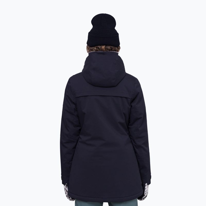 Giacca da snowboard da donna 686 Spirit nero geo jacquard 2