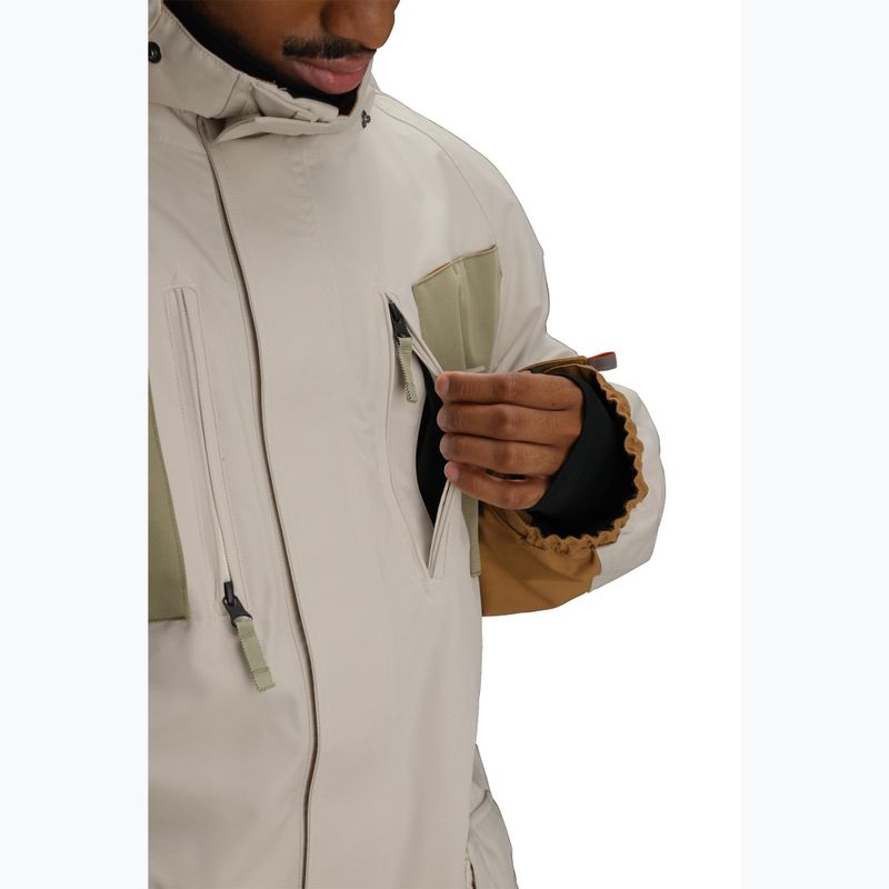 Giacca da snowboard uomo 686 2001 Transfer limestone colorblock 8
