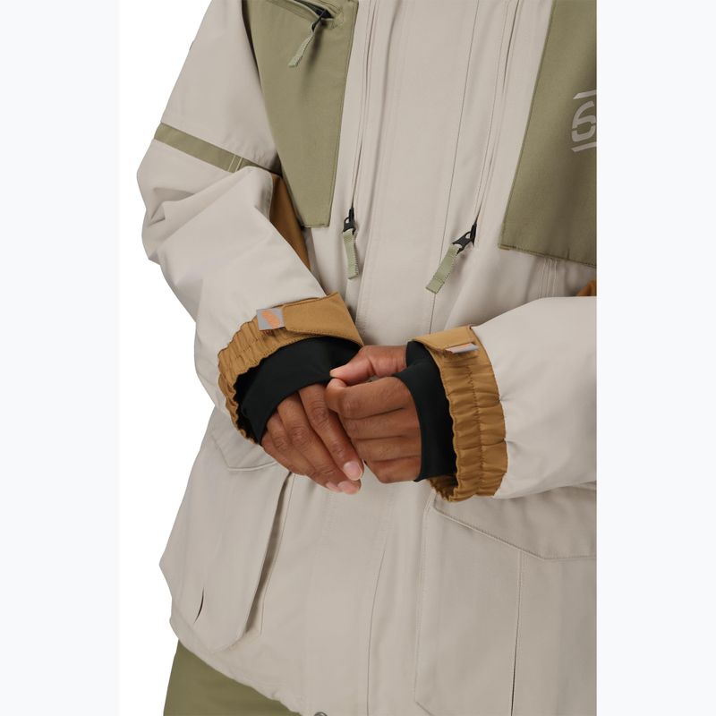 Giacca da snowboard uomo 686 2001 Transfer limestone colorblock 10