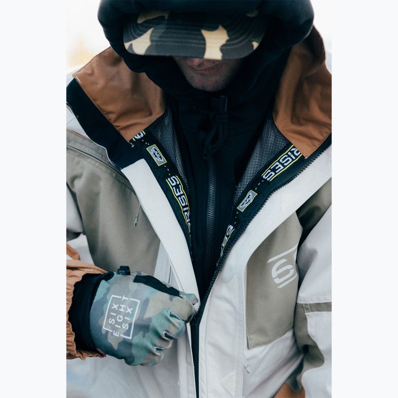 Giacca da snowboard uomo 686 2001 Transfer limestone colorblock 13