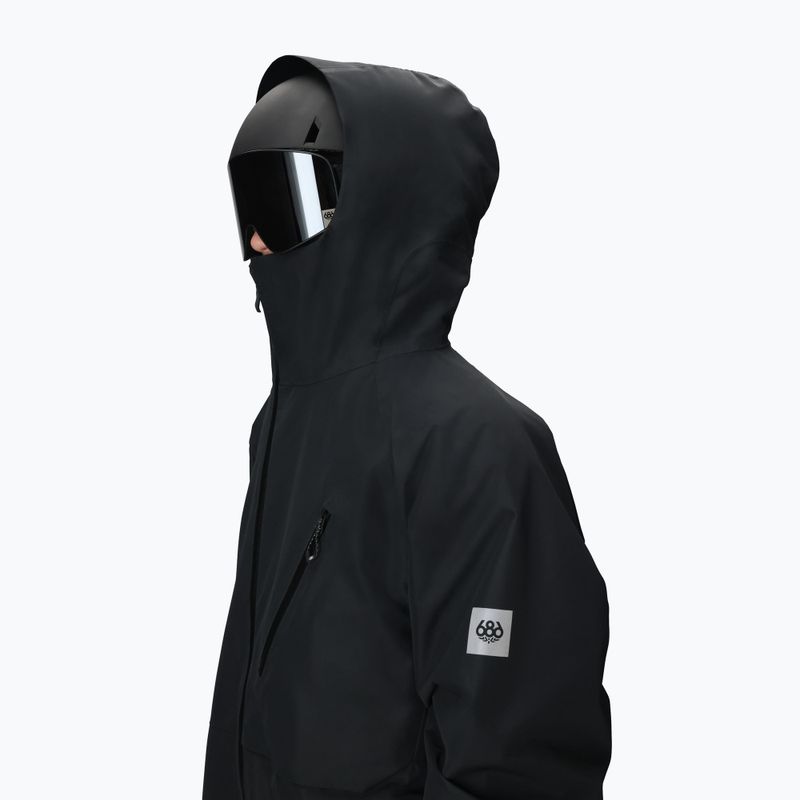 Giacca da snowboard uomo 686 Hydra Thermagraph black 5