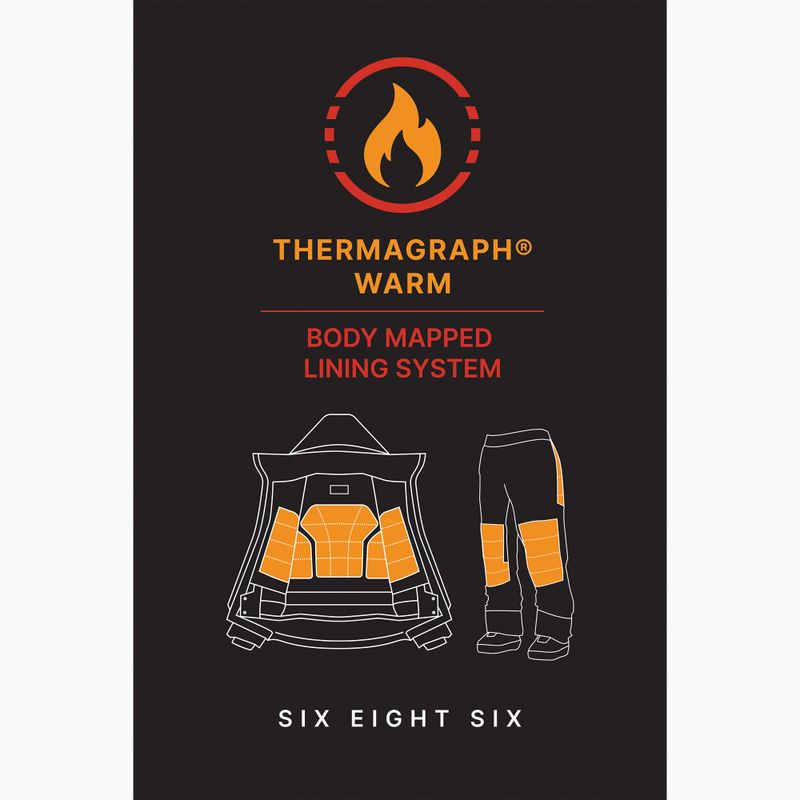 Giacca da snowboard uomo 686 Hydra Thermagraph black 9