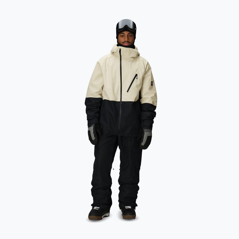 Giacca da snowboard uomo 686 Hydra Thermagraph limestone colorblock 2