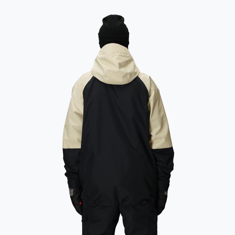 Giacca da snowboard uomo 686 Hydra Thermagraph limestone colorblock 3