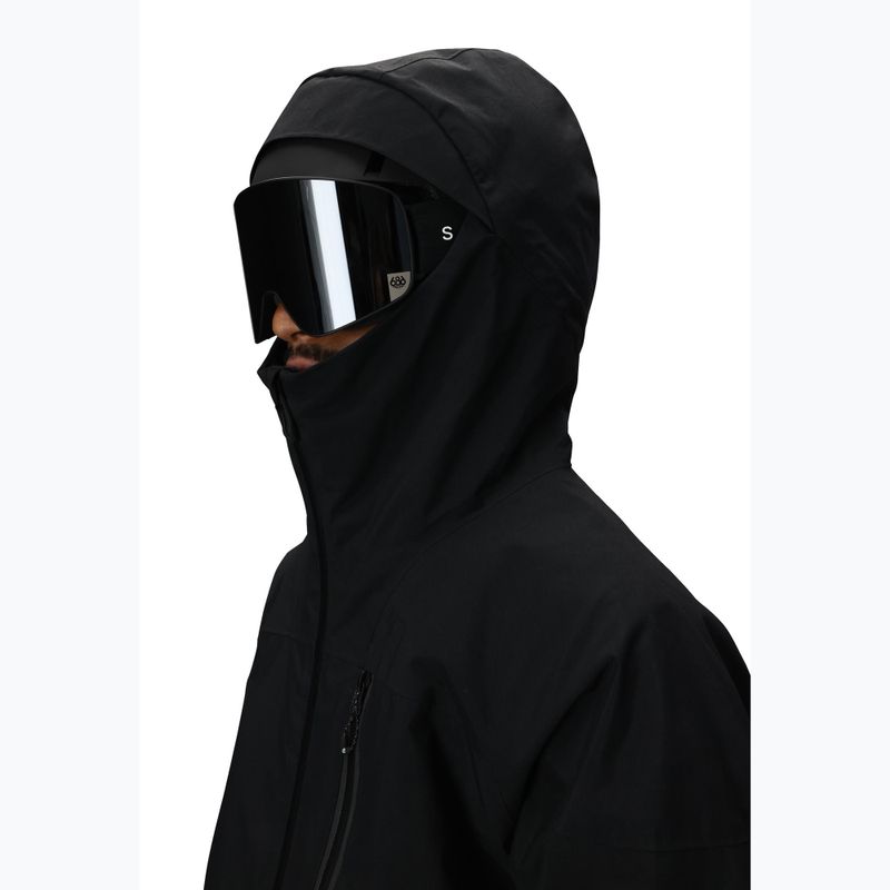 Giacca da snowboard uomo 686 Gore-Tex GT Thermagraph black 5