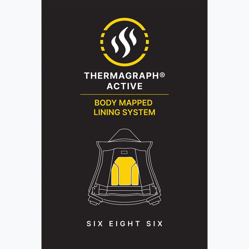 Giacca da snowboard uomo 686 Gore-Tex GT Thermagraph black 9