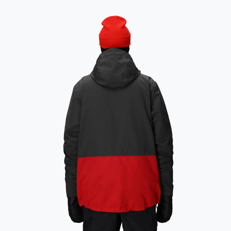 Giacca da snowboard uomo 686 Smarty 3IN1 Form charcoal colorblock 5