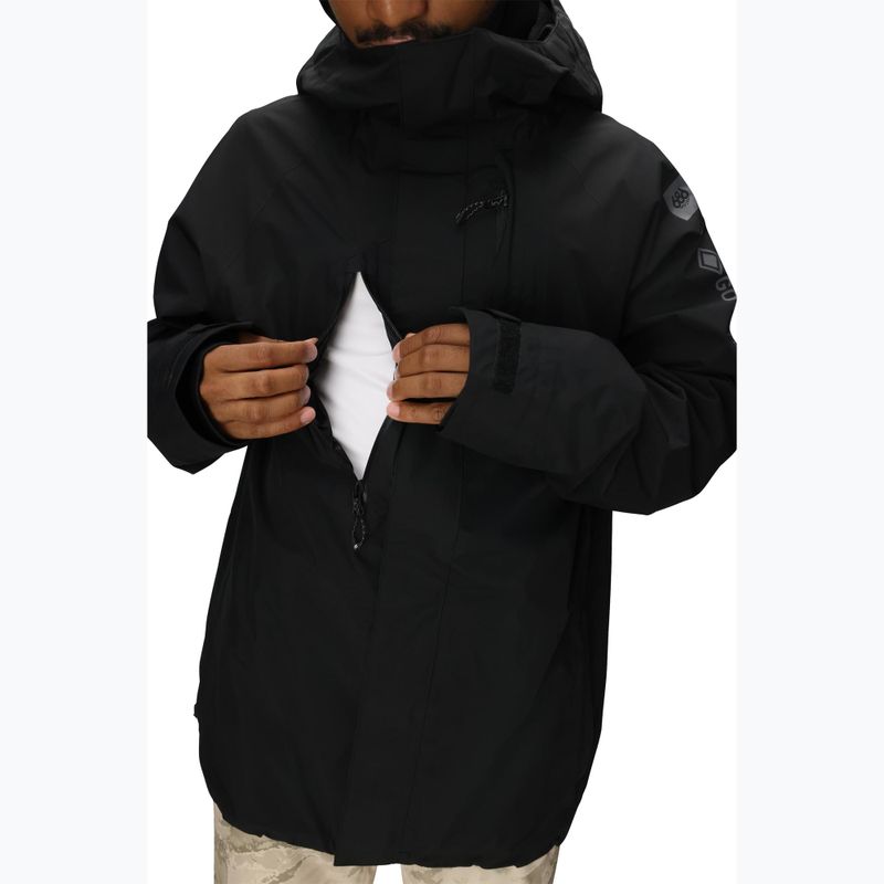 Giacca da snowboard uomo 686 Gore-Tex Core Insulated black 8