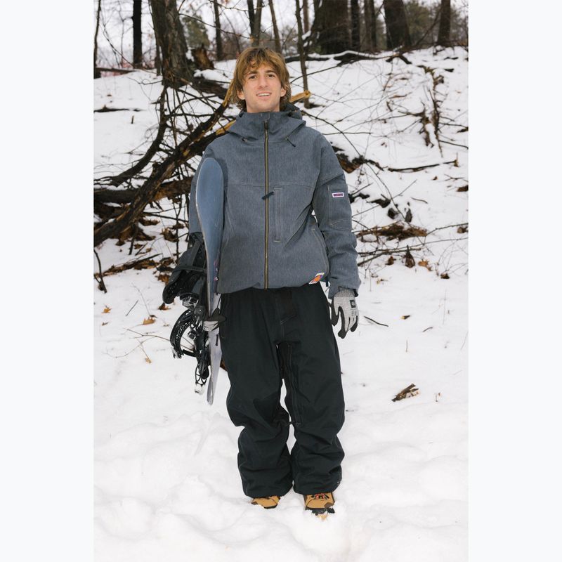 Pantaloni da snowboard uomo 686 Deconstructed Dojo black 11