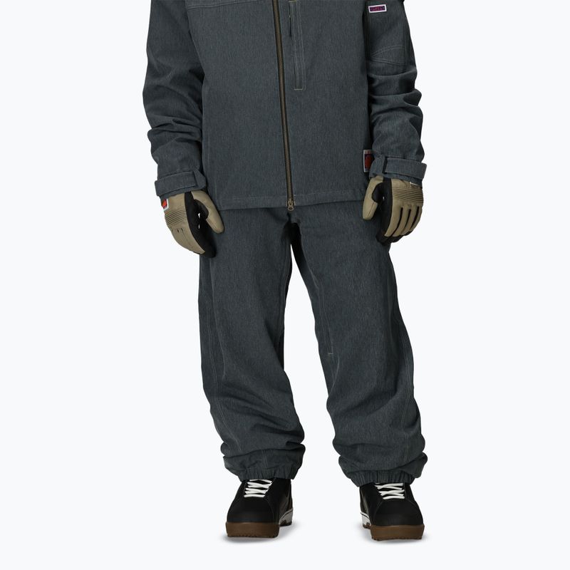 Pantaloni da snowboard uomo 686 Deconstructed Dojo navy denim 8