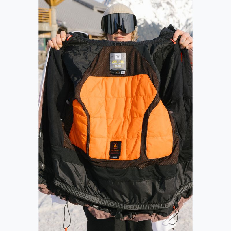 Giacca da snowboard donna 686 Hydra Thermagraph peppercorn cloudbreak 11