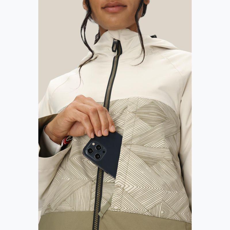 Giacca da snowboard donna 686 Athena Insulated limestone colorblock 7