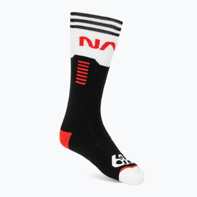 Calze da snowboard da uomo 686 NASA 2 pairs black/red/white 2