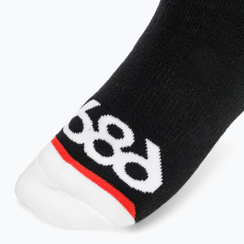 Calze da snowboard da uomo 686 NASA 2 pairs black/red/white 5