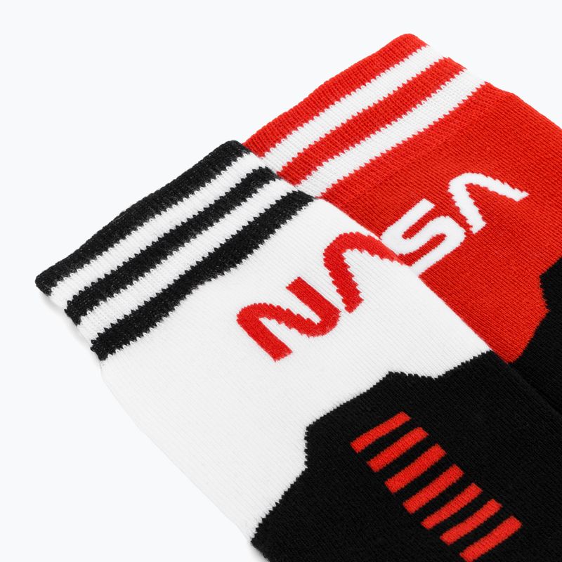 Calze da snowboard da uomo 686 NASA 2 pairs black/red/white 6