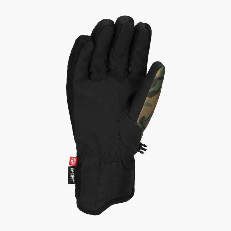 Guanti da snowboard uomo 686 Primer Glove camouflage 3