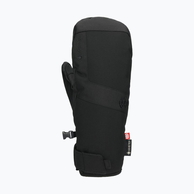 Muffole da snowboard uomo 686 Gore-Tex Linear Under Cuff Mitt black 2