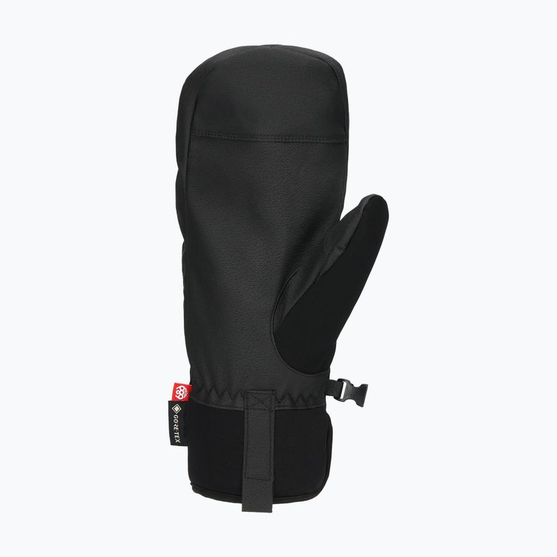 Muffole da snowboard uomo 686 Gore-Tex Linear Under Cuff Mitt black 3