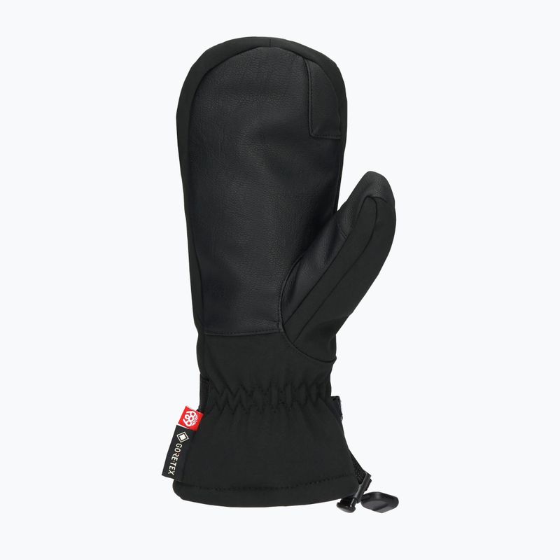 Guanti da snowboard donna 686 Gore-Tex Linear Mitt black 3