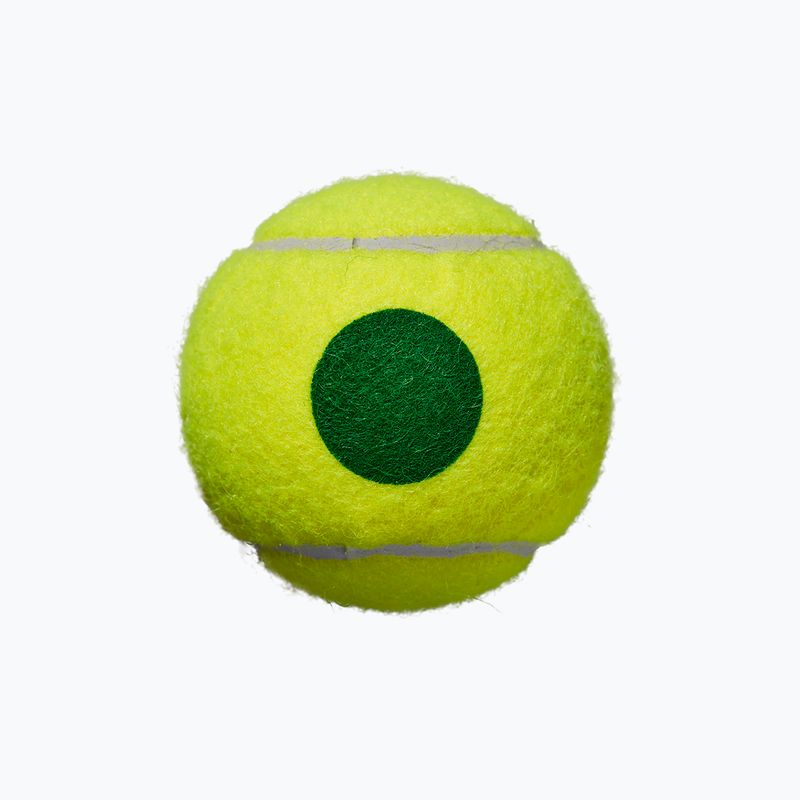 Palline da tennis per bambini Wilson Starter Play Green 4 pezzi giallo WRT137400 4