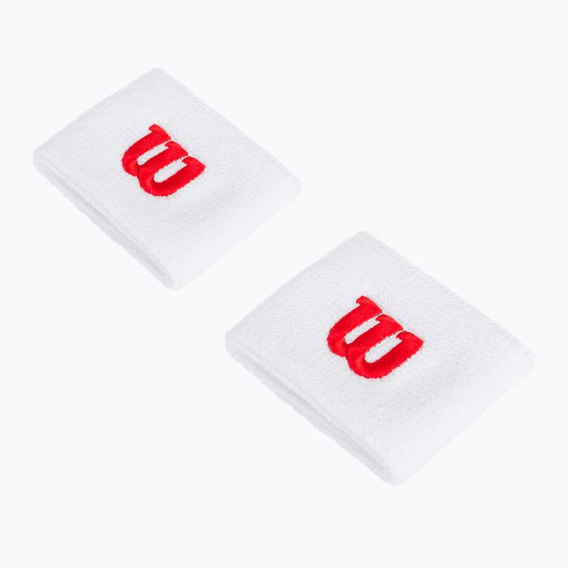 Wilson fasce da polso 2 pz. bianco WR5602